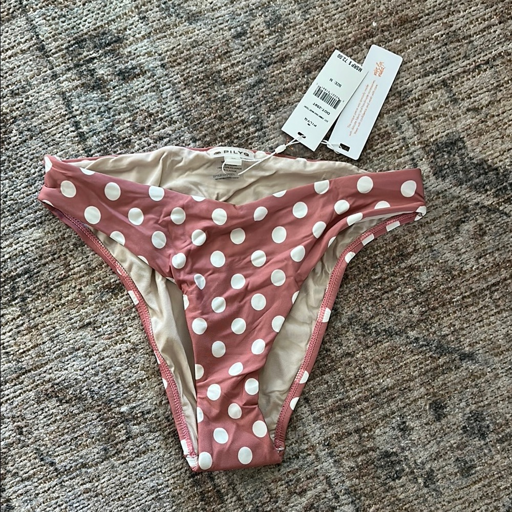 Polka Dot Bikini Bottom